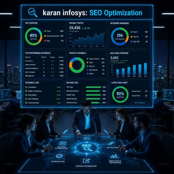 Digital marketing services — SEO, PPC, programmatic advertising, and social media management